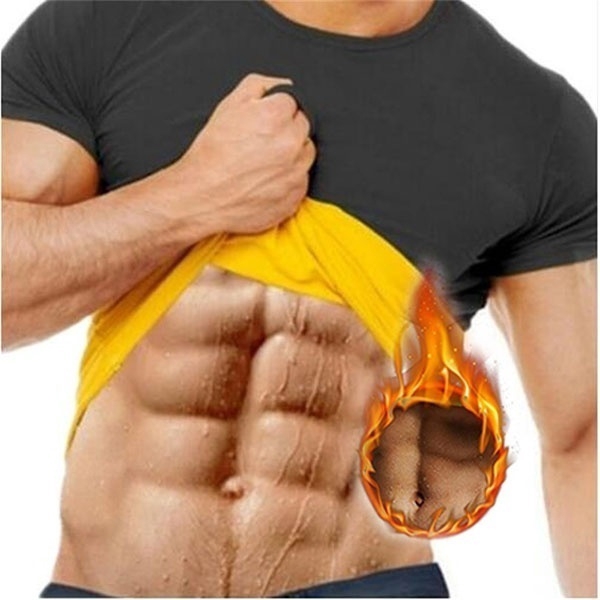 Men Neoprene Sweat Sauna Vest Body Shapers Vest Waist Trainer