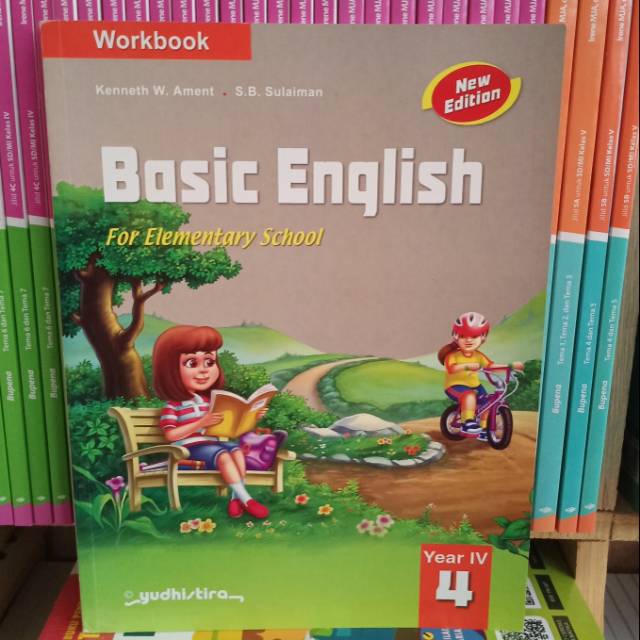 Workbook Basic English SD class 4 new edition | Shopee Malaysia