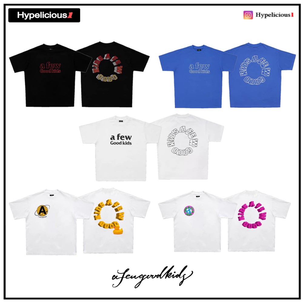 PRE-ORDER] AFGK “afewgoodkids” Logo Tee | Shopee Malaysia