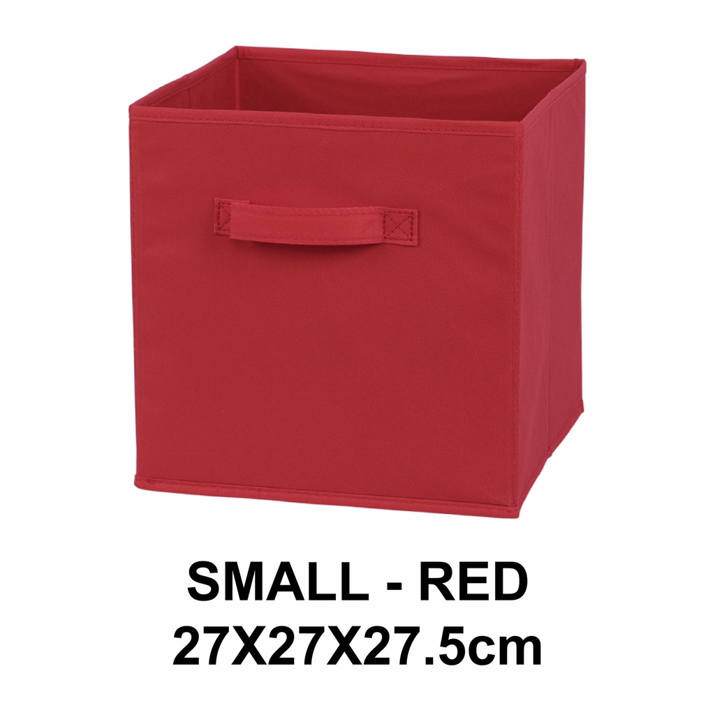 《Mega Deal》Foldable Non Woven Storage Box Home Office Bedroom Cosmetics