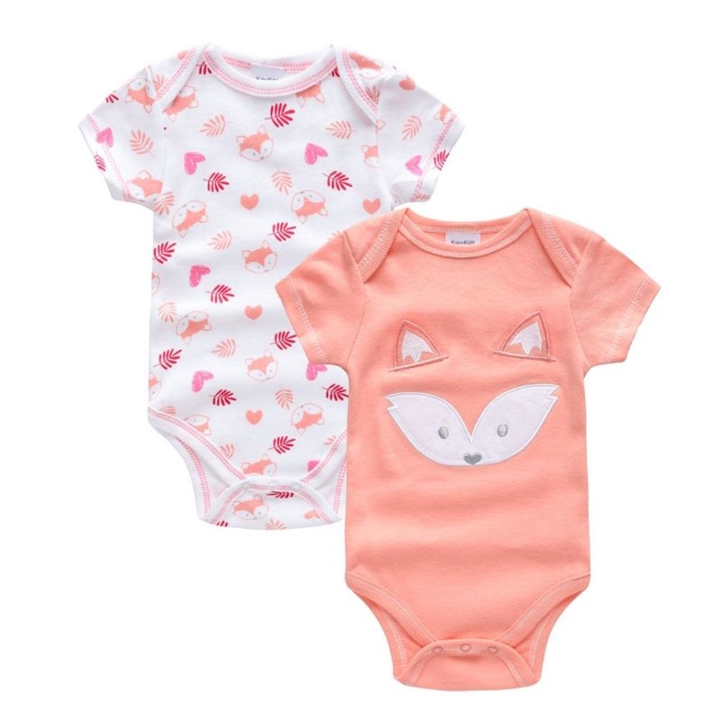 Baby Rompers 100% Cotton (as shown in picture) | Shopee Malaysia