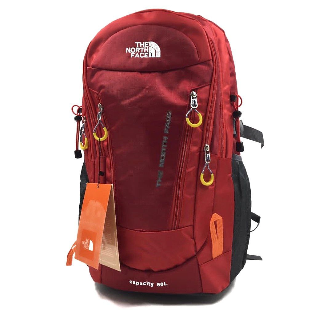 THE NORTH FACE 50L Backpack Travel Hiking Camping Large Capacity Shopee Malaysia