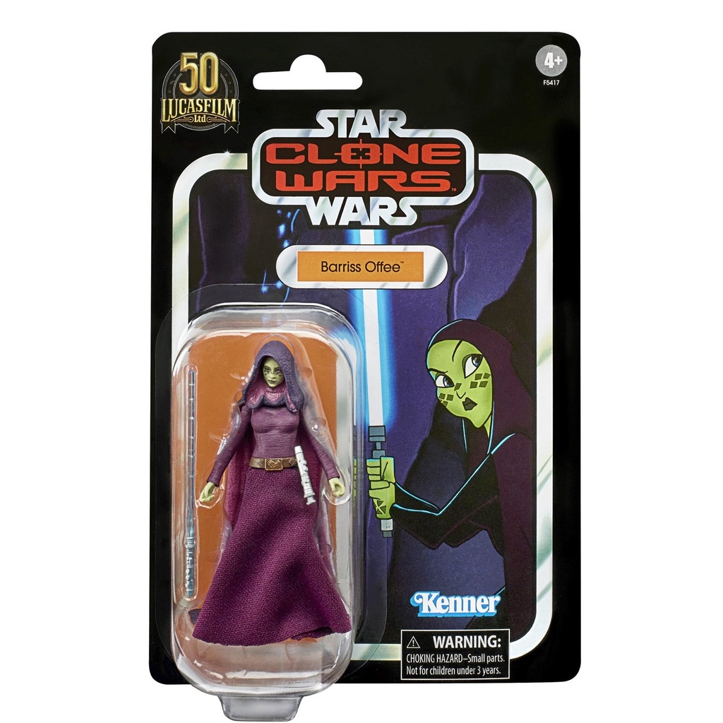 Star Wars Luminara Unduli Barriss Offee Vintage Collection 3.75 Clone Wars  (Tartakovsky) Hasbro Kenner EXCLUSIVE TVC