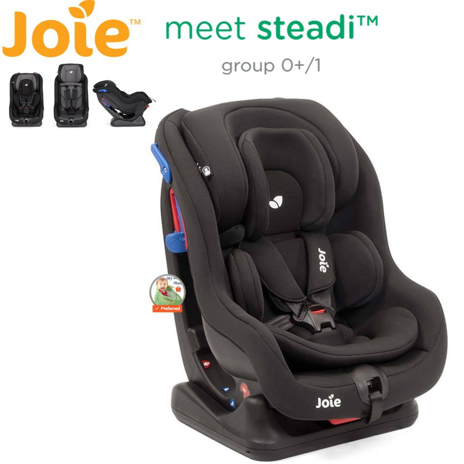 Joie Steadi Convertible Car Seat with Adjustable Head Rest (Newborn ...