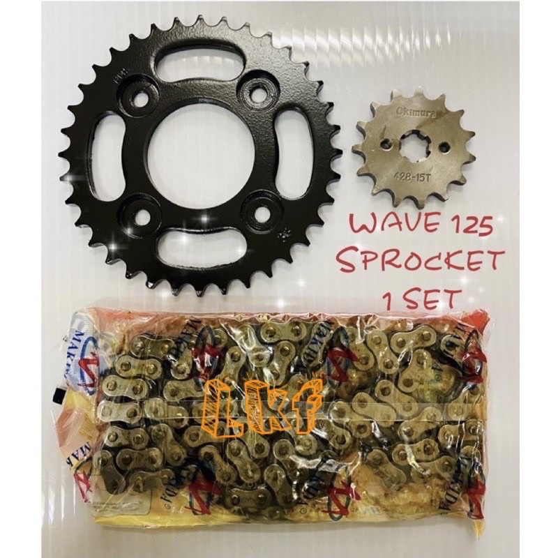 Sprocket honda wave 125 new arrivals