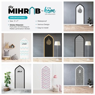 Mini Khat Islamic Deco CLC Celuka Board Motif Modern Deko Islam CLC Foam  Board