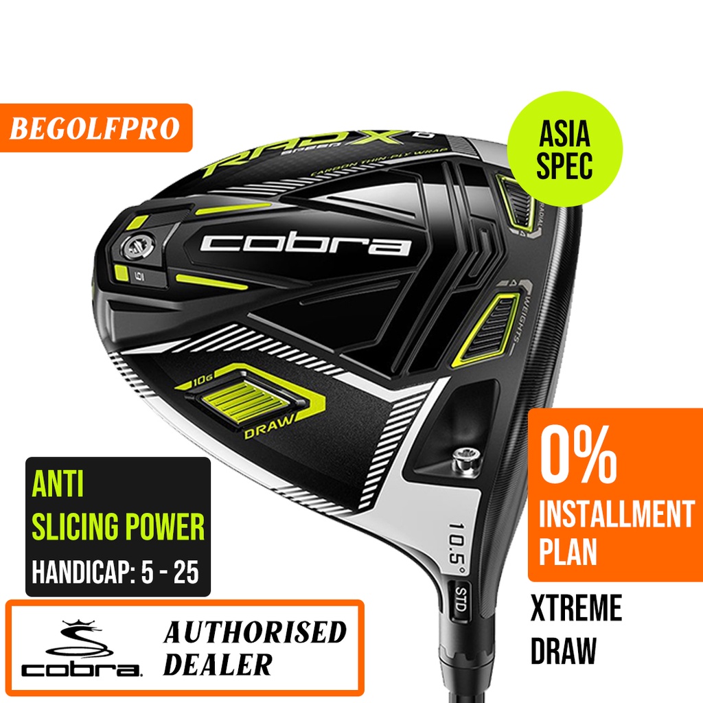 Cobra King RADSPEED Xtreme Draw (XD) Driver – Asia | Shopee Malaysia
