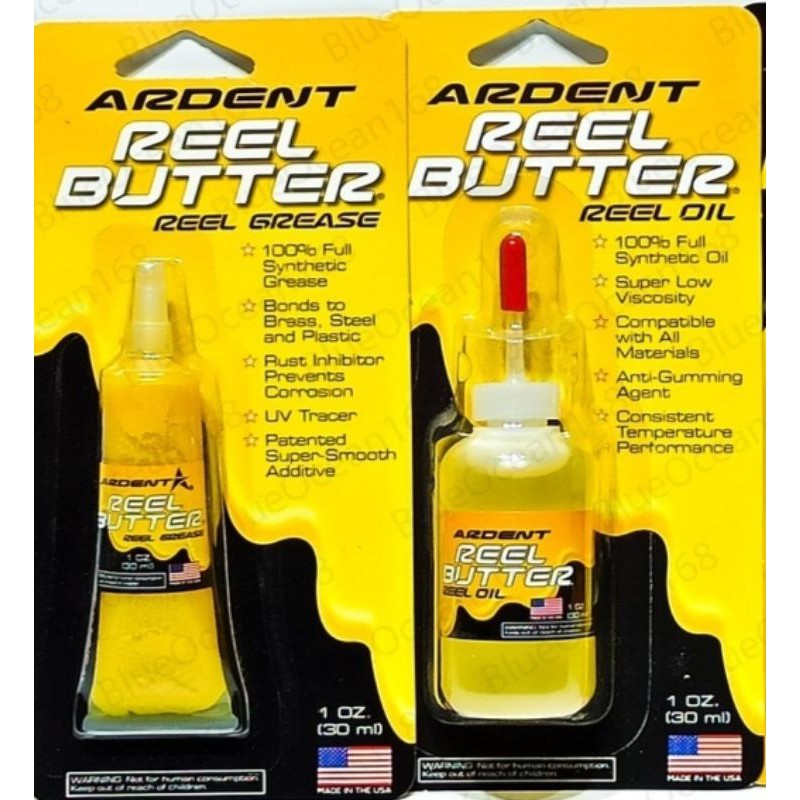 ARDENT REEL BUTTER BEARING LUBE @ REEL GREASE (30ML 1 OZ)