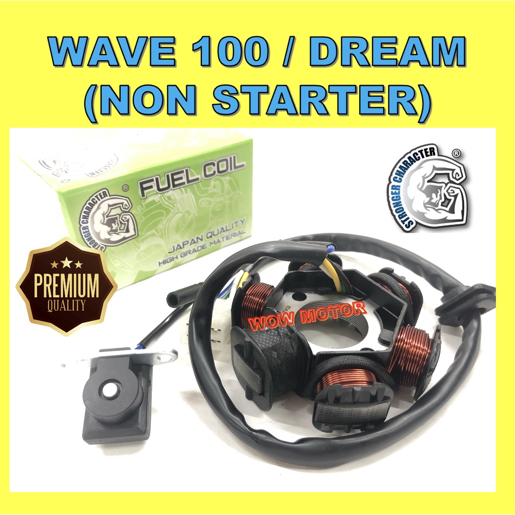 EX5 DREAM FUSE COIL SET KICK WAVE 100 FUSE KOIL NON STARTER DREAM FIELD