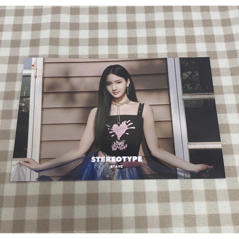 STAYC STEREOTYPE Album Photocard PC / Scratch Card / Postcard