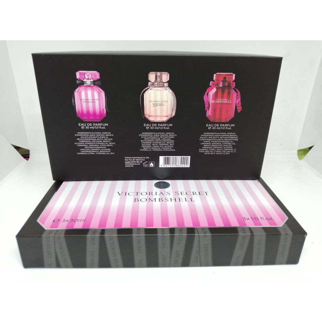 Buy Authentic Victoria's Secret Bombshell Gift set 3X30ml For