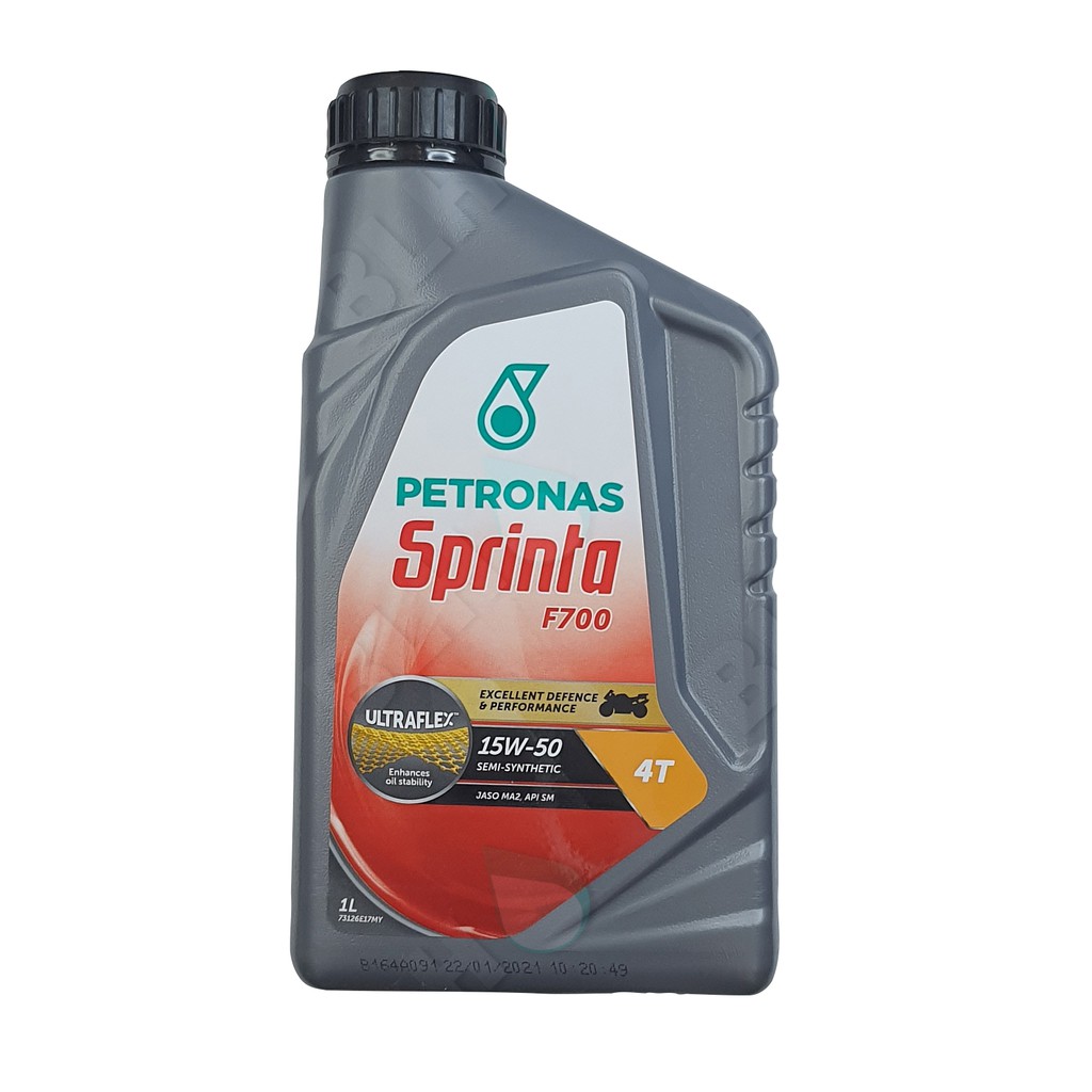 PETRONAS Sprinta F700 15W-50 or 10W-40 Semi Synthetic Motorcycle Engine ...