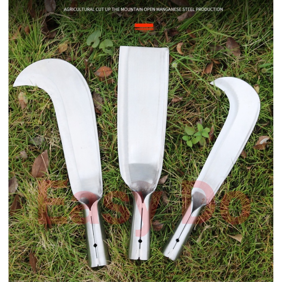 High Quality Stainless steel Hatchet / Pisau Tebas Rumput / Sabit ...