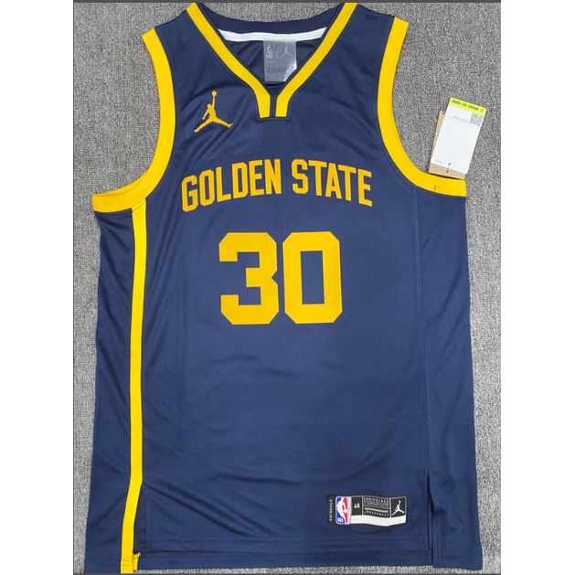 hot pressed 2023 nba Golden State Warriors No. 30 Curry dark blue ...