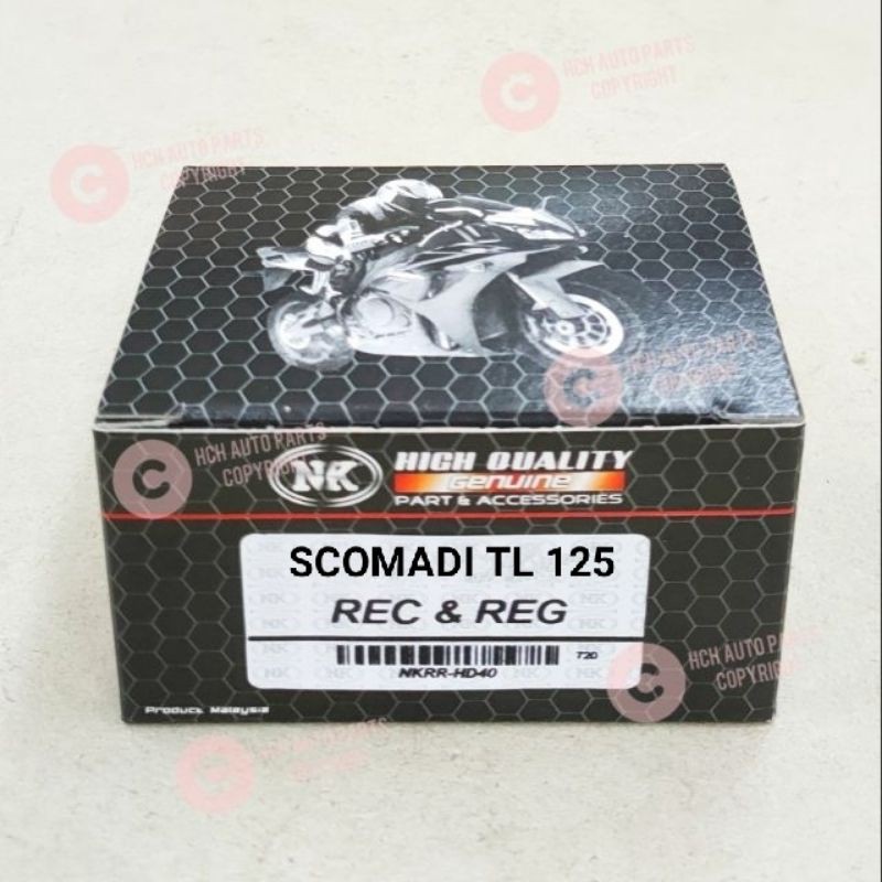 RECTIFIER & REGULATOR - SCOMADI - TL 125 (NK) | Shopee Malaysia