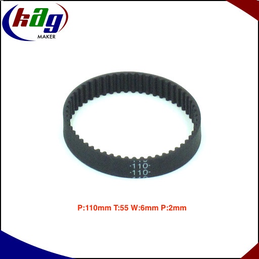 Jual GT2 Timing Belt Width 6mm Closed Loop 200/280/400/610mm | Shopee