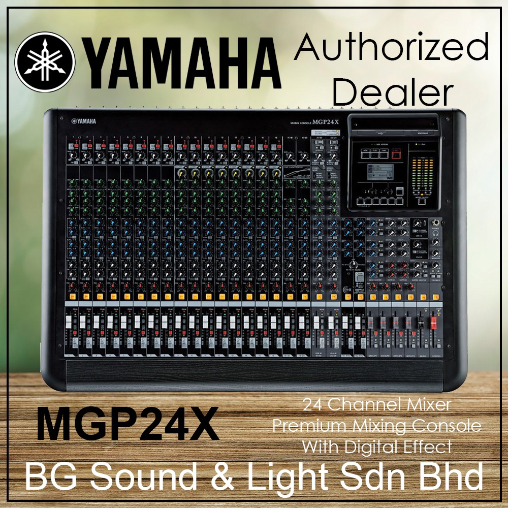 Yamaha MGP24X 24-channel Mixer with Effects (MGP-24X/MGP 24X) [1 Year ...