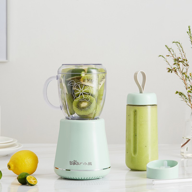 Bear Portable Blender 200W Double Cups Portable Electric Juicer Juicer