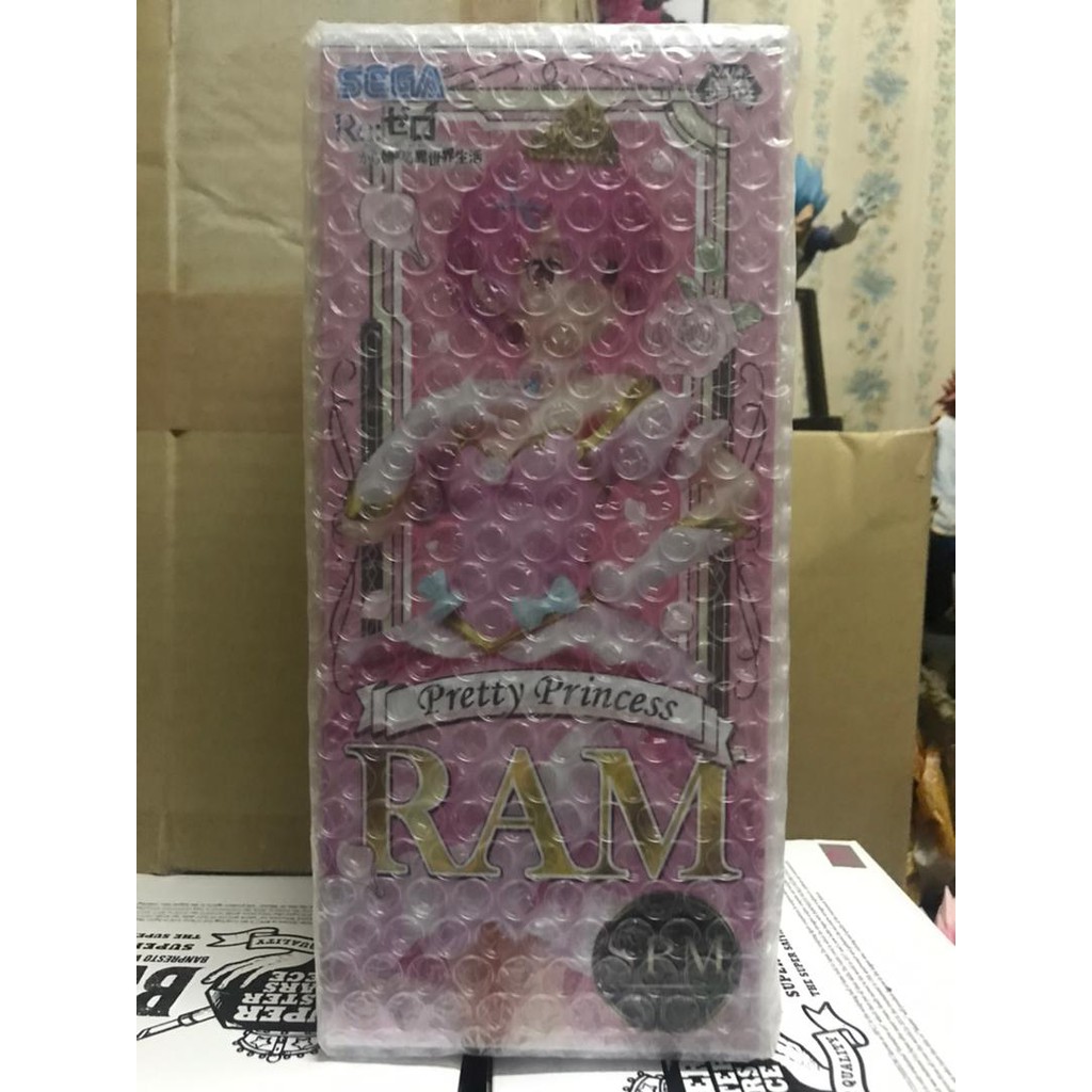 Figurines SEGA Re:Zero - REM & RAM Pretty Princess Ver. - Échelle 1/9 (environ 23 Cm)