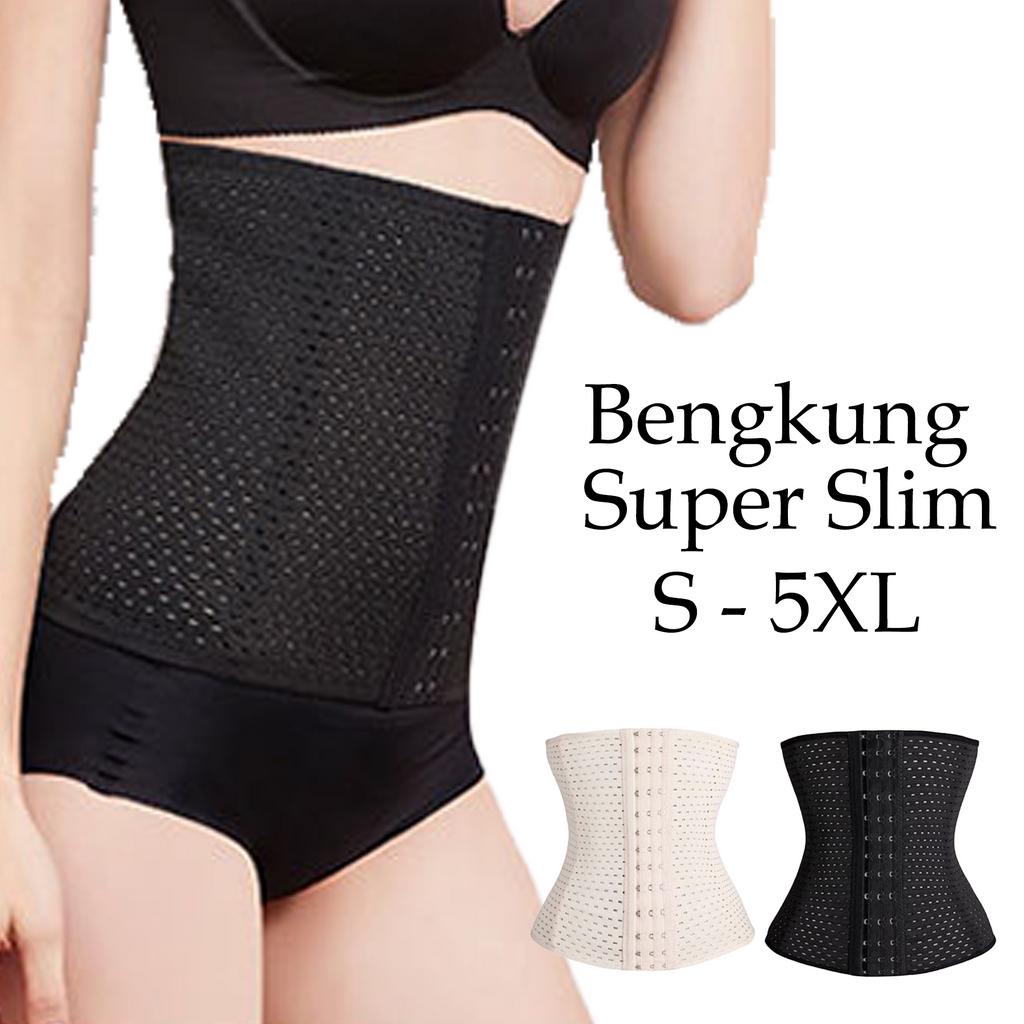 Bengkung Plus Size Super Slim Bengkung 4 Tulang Bengkung Corset Slimming Girdle  Bengkung Perut Girdle Plus Size