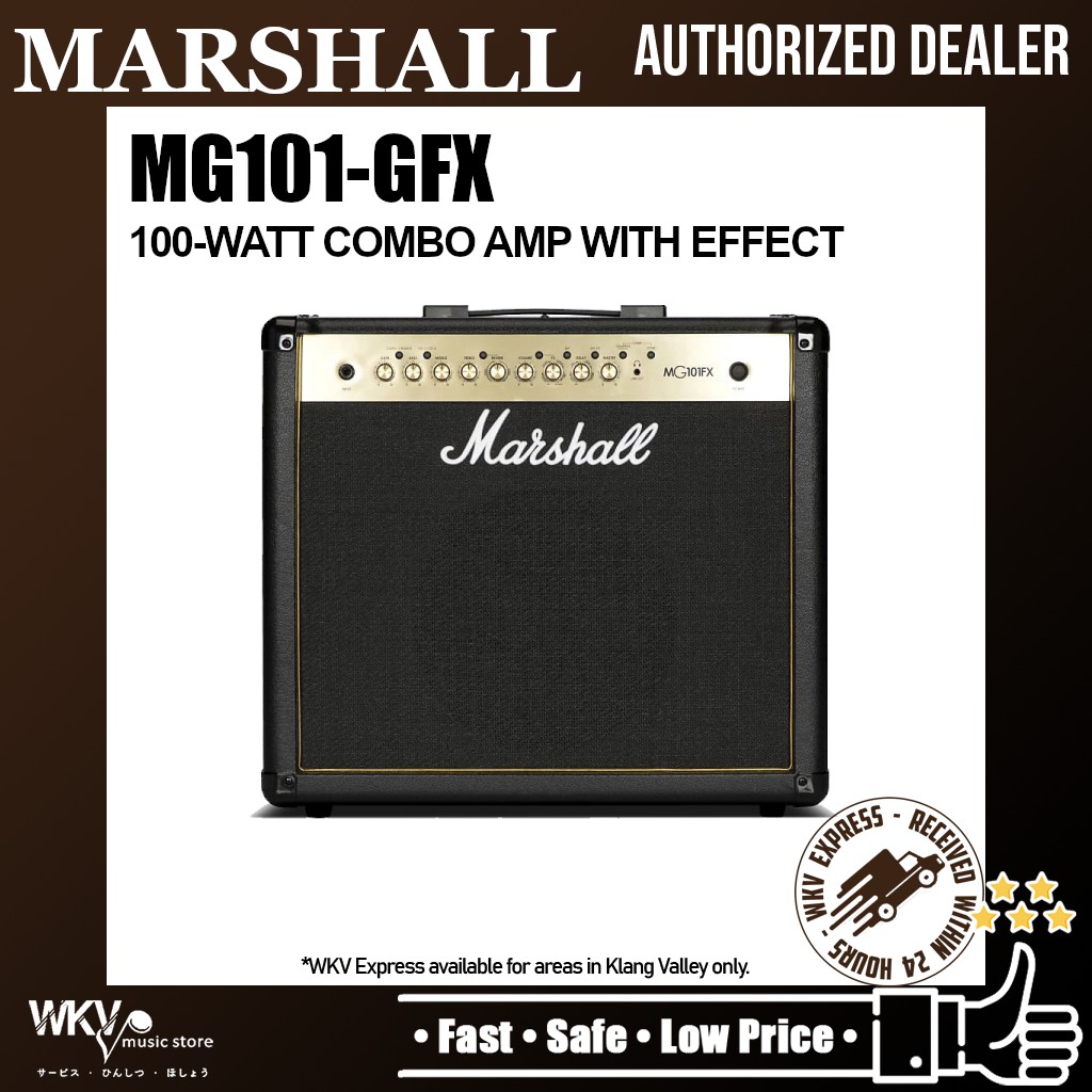 Marshall MG101GFX 100-watt 1x12 Combo Amplifier With Effects (MG101GFX ...