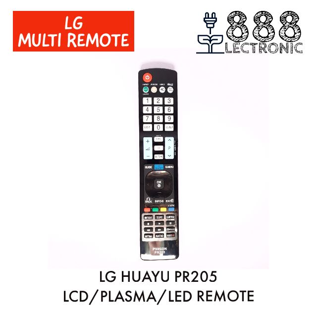 LG LED, LCD, TV PLASMA REMOTE CONTROL | Shopee Malaysia