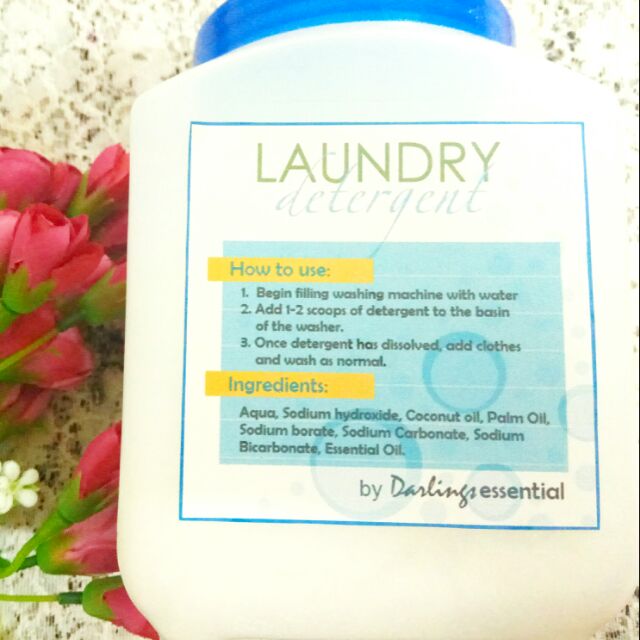 Natural Laundry Powder Eczema friendly 1kg Shopee Malaysia