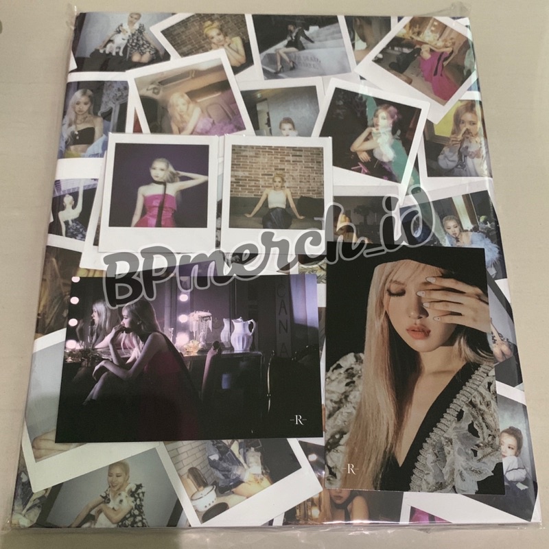 Blackpink ROSE / Rosé -R- Photobook [Special Edition] | Shopee Malaysia