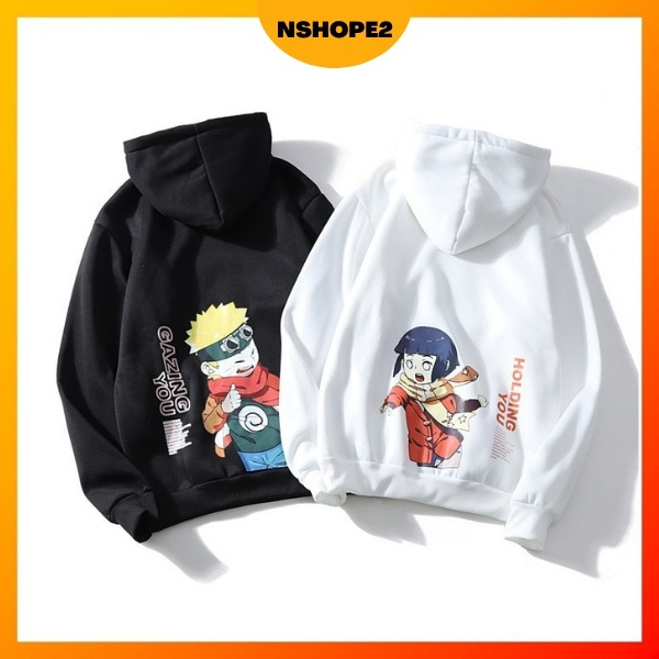 Harajuku Naruto Hinata Unisex Hoodies Couple wear Japanese Anime Printed Men s Hoodie Male Streetwear Fashion Casual Swe Shopee Malaysia