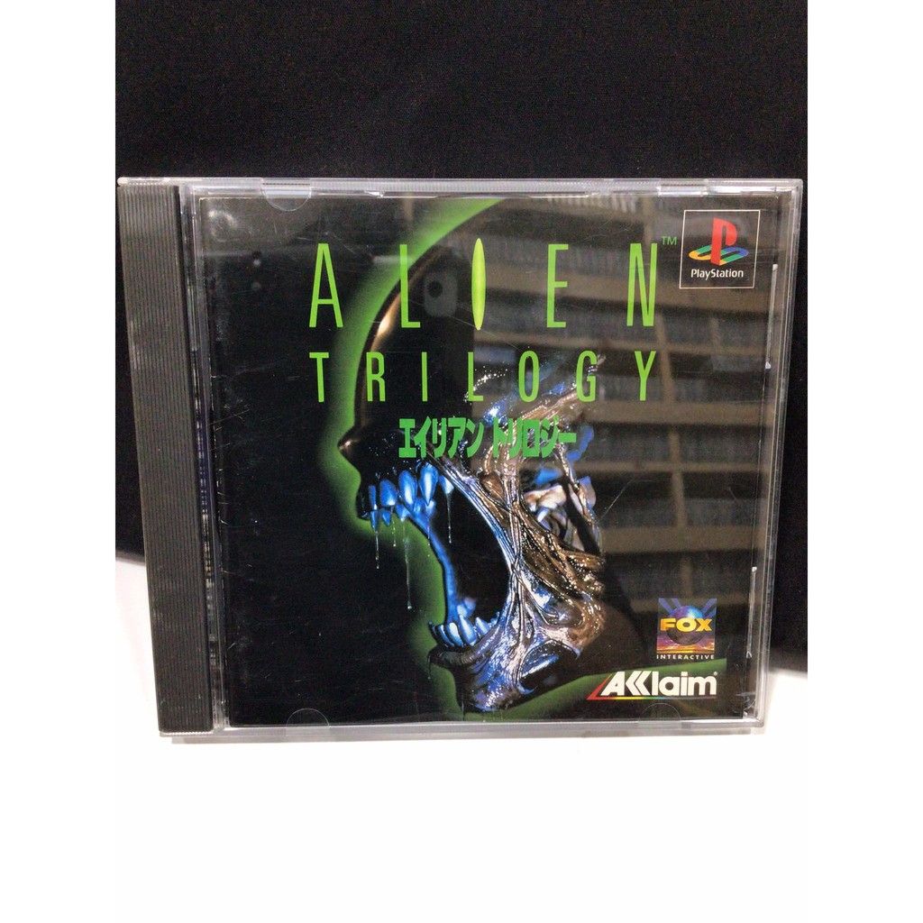 Original Disc [PS1] Alien Trilogy (Japan) (SLPS-00332) | Shopee Malaysia