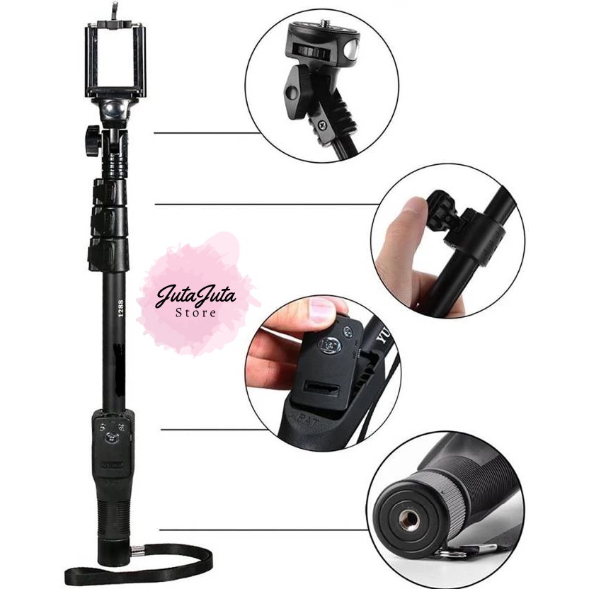 READYSTOCK ORIGINAL YUNTENG YT-1288 YT-228 Selfie Stick