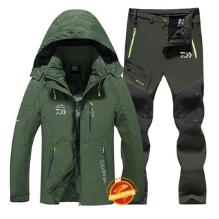 Warm waterproof outlet fishing jacket