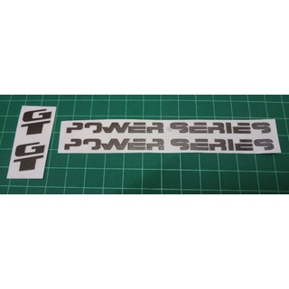 Gt power series outlet decals