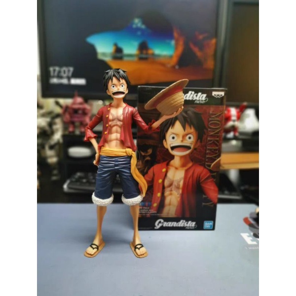 Original Banpresto Bandai One Piece Grandista Nero Monkey D. Luffy ...