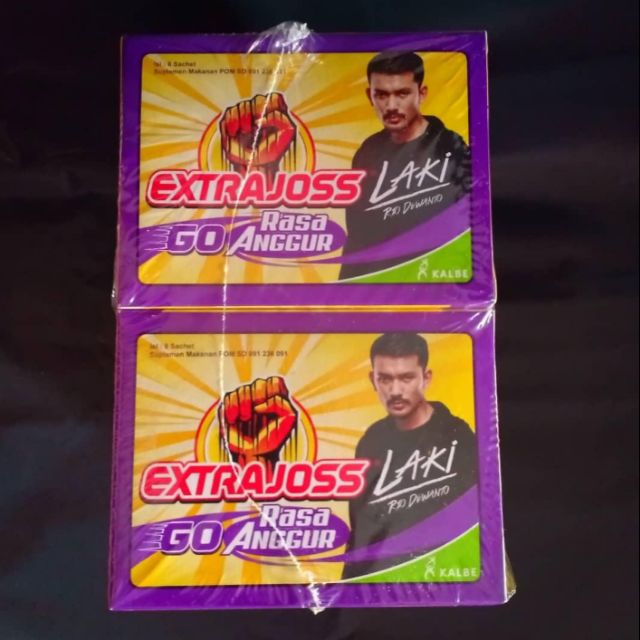 ENERGY DRINK EXTRA JOSS LAKI / ANGGUR | Shopee Malaysia