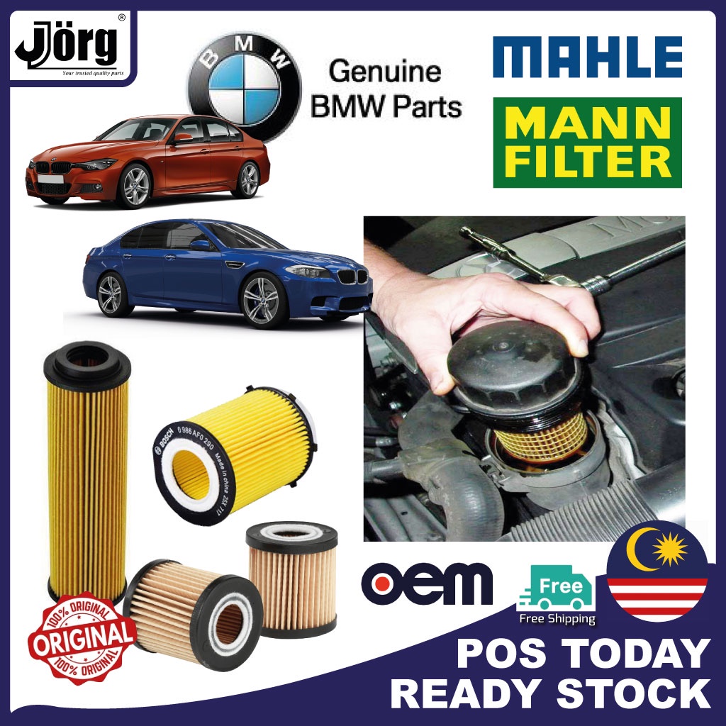 BMW Oil Filter Genuine & OEM Spare Parts for E36 E46 E60 E90 F10 F30 ...