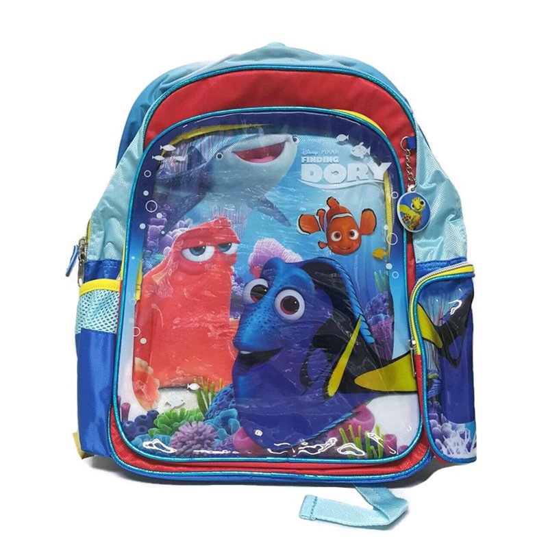 Disney Pixar Finding Dory School Bag - Blue And Red Colour | Shopee ...