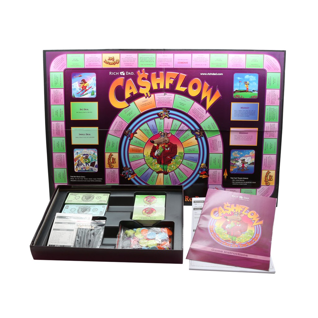 Cashflow 101 Rich Dad Poor Dad KIYOSAKI Board Game