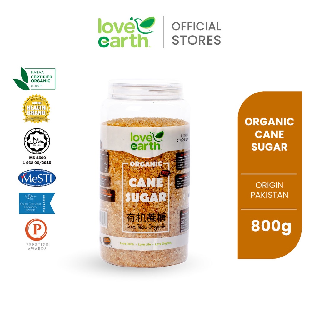 Organic Cane Sugar 800g Shopee Malaysia