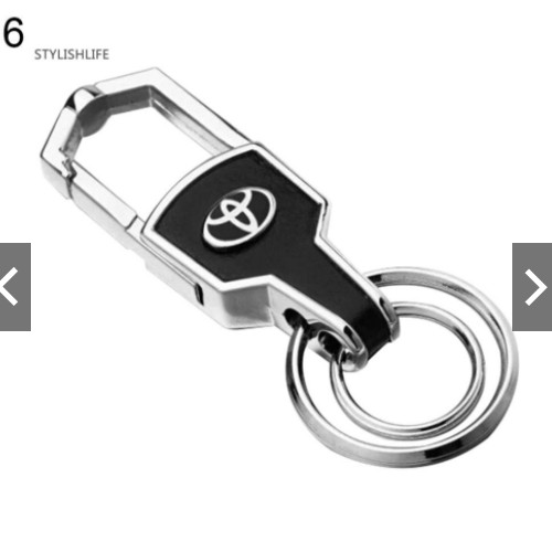 Toyota logo Key Chain Hanging Car remote Key Chain Vios Innova Camry