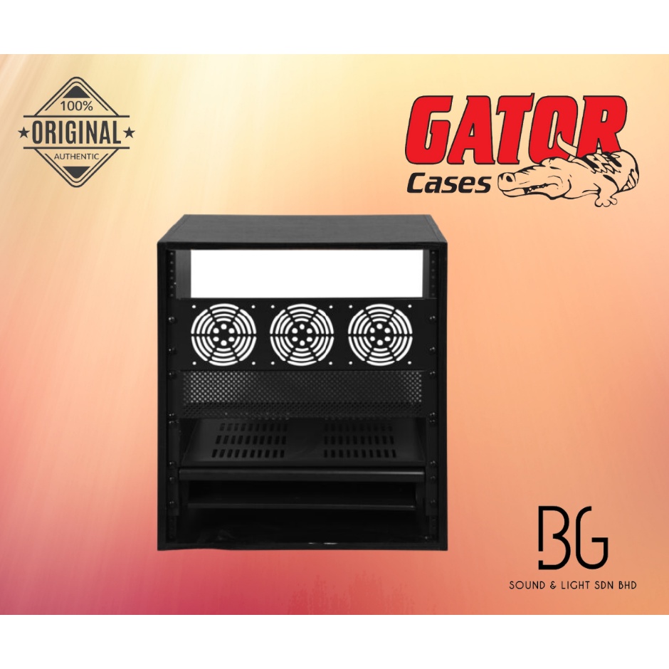GATOR 12U Studio Rack GR-STUDIO-12U Studio Rack Cabinet; 12U; 15.5 ...