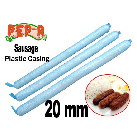 1 PC Plastic Casing for Sausage Skinless Longganisa Wrapper 25 meters ...
