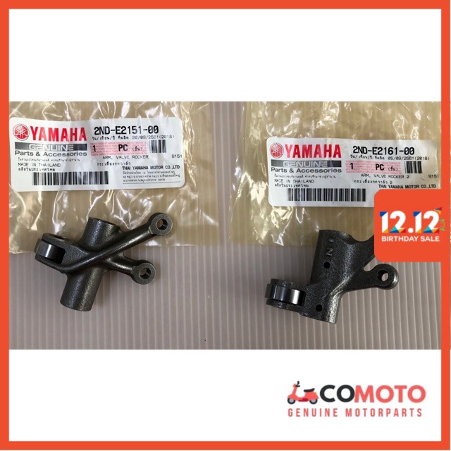 Yamaha Y15 Ysuku LC135 FZ150 Valve Rocker Arm 1&2 100% Original Yamaha ...