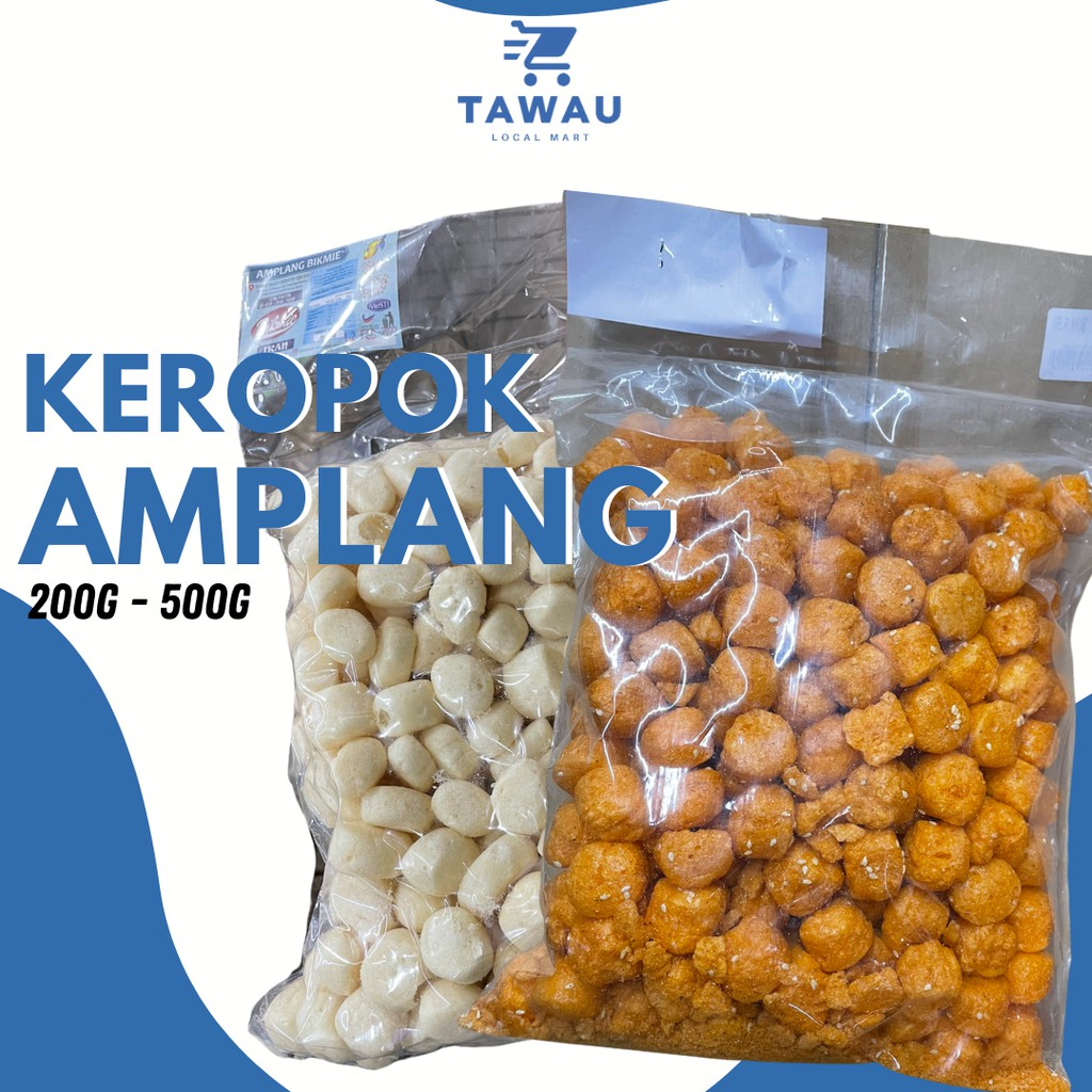 Keropok Amplang Sabah [Ikan/Sotong] Original Sabah - 200g/400g/500g ...