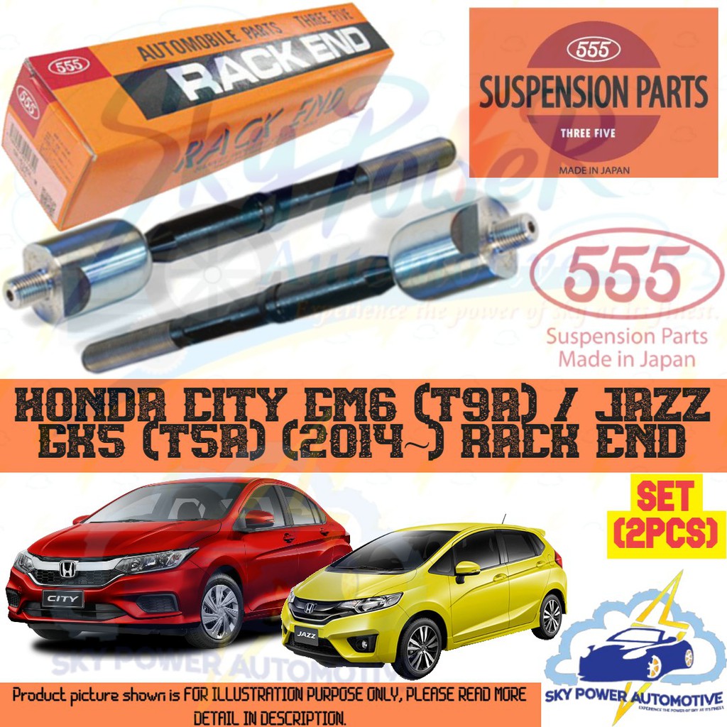 HONDA CITY GM6 (T9A) / JAZZ GK5 (T5A) (2014~) 555 JAPAN BRAND STEERING ...