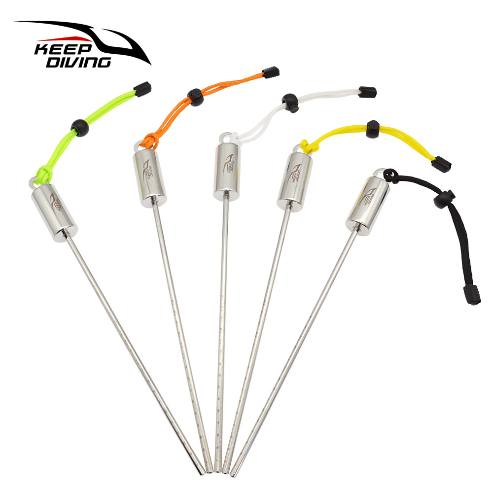 Keep Diving Scuba Diving fittings Stainless Steel Diving Stick Pointer ...