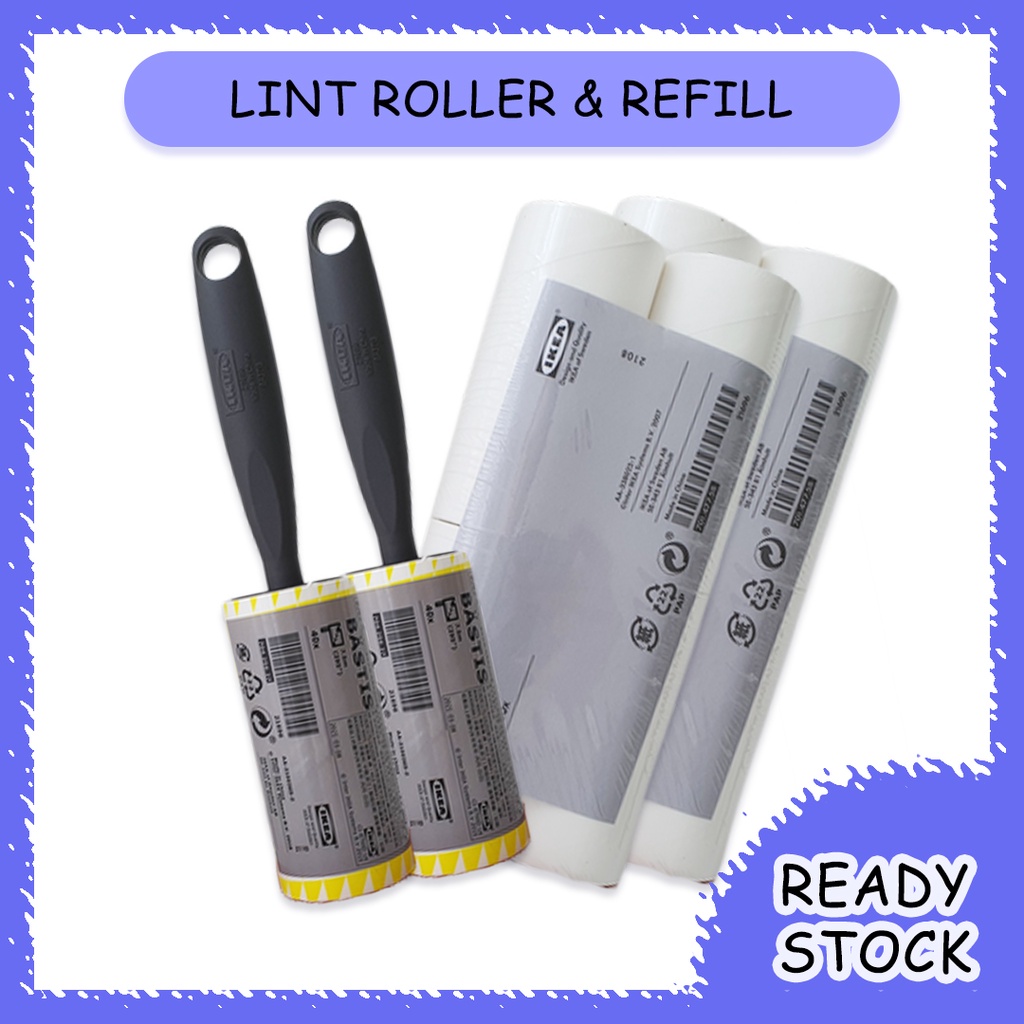 *Preorder* [Penggelek Habuk] Lint Roller Refill Sticky Hair Fur Dust