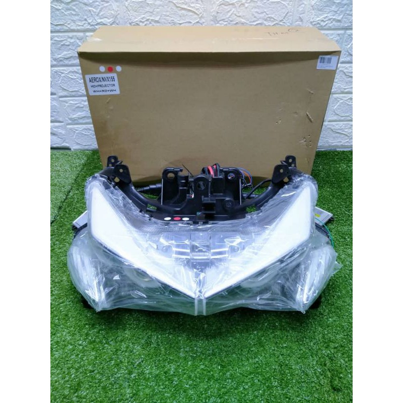 Yamaha Nvx Headlamp Hid Projector Shopee Malaysia