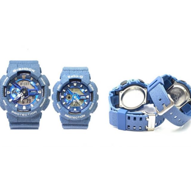 Gshock Couple GA light blue | Shopee Malaysia