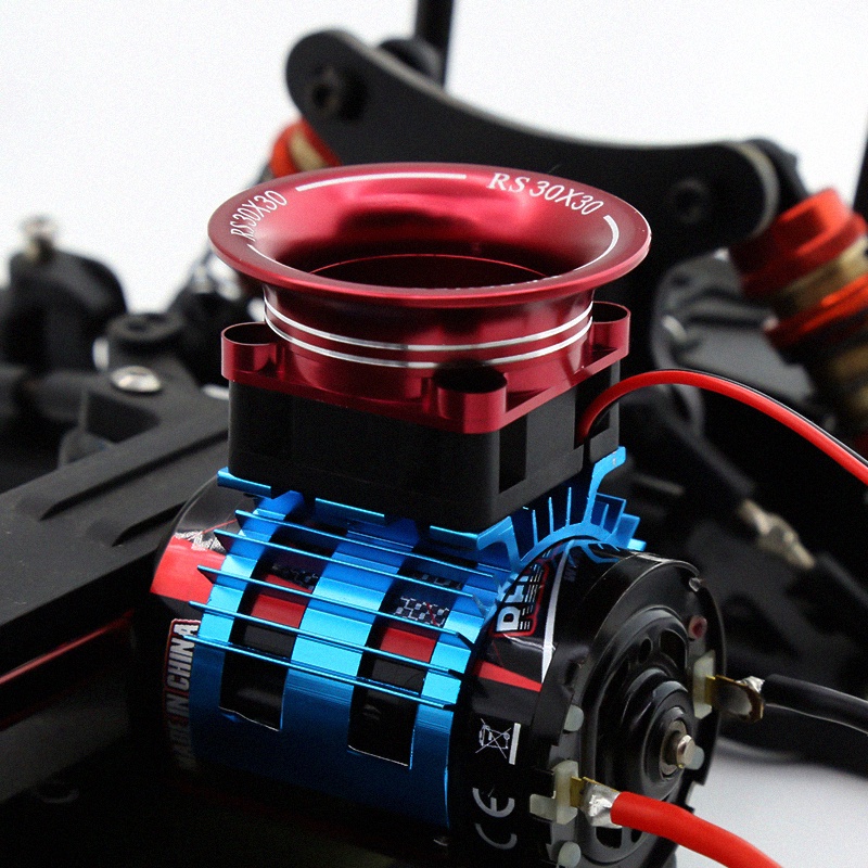 RC 540 550 3650 3660 3670 Motor Heat Sink w/ Cooling Fan & Cover for 1/ ...